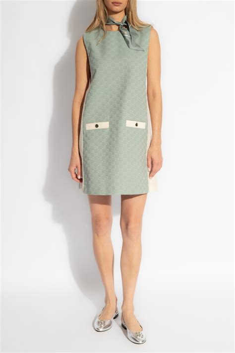 gucci sleeveless dresses|gucci dresses clearance.